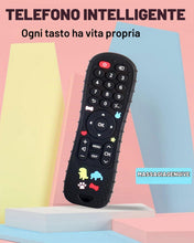 Carica l'immagine nel visualizzatore di Gallery, 1 anello da dentizione in silicone per neonati, giocattolo per la dentizione con telecomando, giocattolo sensoriale per 