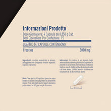 Carica l'immagine nel visualizzatore di Gallery, LongLife® Creatina 750 | Creatina monoidrato micronizzata ultrapura | Energia e forza muscolare | Performance fisica e s