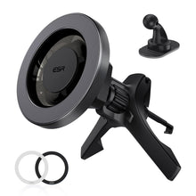 Carica l'immagine nel visualizzatore di Gallery, ESR Supporto Telefono Auto MagSafe, Porta Cellulare Auto Magnetico, Nero