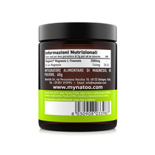 Carica l'immagine nel visualizzatore di Gallery, NÄTOO Magnesio L Treonato Polvere Alto Dosaggio Magtein® 60g Integratore Magnesio L Treonato Puro 2000 Mg Magnesium L Th