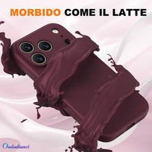 Carica l'immagine nel visualizzatore di Gallery, Oududianzi-Cover per iPhone 18 Pro / 17 Pro Silicone Case, Bordeaux