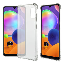 Carica l'immagine nel visualizzatore di Gallery, Cover Trasparente per Samsung Galaxy A31, Custodia Resistente in TPU, Anti Urto con Angoli Rinforzati, Protezione Bordi 