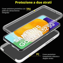 Carica l'immagine nel visualizzatore di Gallery, Cover per Samsung Galaxy A52 / Samsung Galaxy A52S 5G, 360 Gradi Protezione Progettata Trasparente Ultra Sottile in Sili