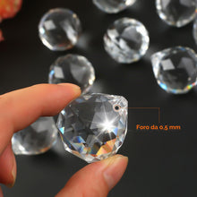 Carica l'immagine nel visualizzatore di Gallery, 35 Pz Acchiappasole Cristallo da Appendere, Acchiappa-Sole Prisma in Cristallo, Crystal Suncatcher Decorazione, Finestra