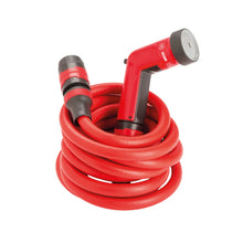 Carica l'immagine nel visualizzatore di Gallery, FITT YOYO 10 m, Tubo Acqua da Giardino Estensibile per Irrigazione con Pistola Multigetto, Rosso