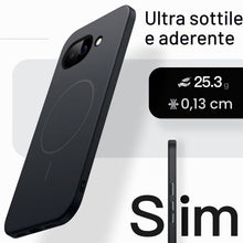 Carica l'immagine nel visualizzatore di Gallery, JETech Cover Magnetica Slim per Google Pixel 10a, Nero
