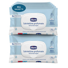 Carica l'immagine nel visualizzatore di Gallery, Chicco Salviette Neonato Megapack da 864 Salviette, Detergenti Multiuso Con Clip, Senza Alcool, Profumate, Adatte per Pe