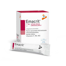 Carica l'immagine nel visualizzatore di Gallery, Pharma Line EMACRIT Stick Integratore di Ferro, 30 Stick Pack