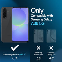 Carica l'immagine nel visualizzatore di Gallery, JETech Cover Opaca 3 in 1 per Samsung Galaxy A36, Nero