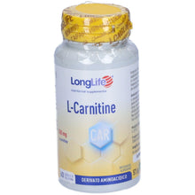 Carica l'immagine nel visualizzatore di Gallery, LongLife® L-Carnitine | Integratore di L-carnitina da 500mg | Derivato aminoacidico | Integratore alimentare | Fino a 2 