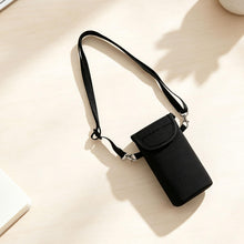Carica l'immagine nel visualizzatore di Gallery, XIHIRCD Pochette Universale Telefono con Cinturino Collo, Nero