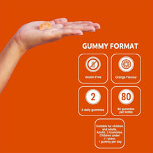 Carica l'immagine nel visualizzatore di Gallery, VITALDIN Gommose Vitamina C 240mg Bambini e Adulti - 80uds