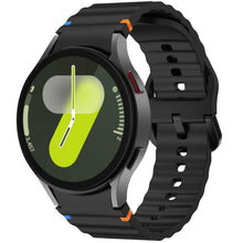 Carica l'immagine nel visualizzatore di Gallery, Galaxy Watch - Cinturino in silicone da 20 mm, per Samsung Watch 7, 40 mm, 44 mm, 5 Pro, 45 mm, 6 40 mm, 44 mm, 6 Classi