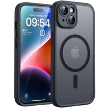 Carica l'immagine nel visualizzatore di Gallery, TOCOL Cover Magnetica per iPhone 14 6,1 Pollic, Compatibile con MagSafe, Protezione Fotocamera Integrata, Custodia Antiu