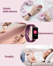 Carica l'immagine nel visualizzatore di Gallery, Smartwatch Donna Piccolo Elegante Orologio Fitness Impermeabile