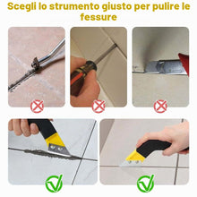 Carica l'immagine nel visualizzatore di Gallery, Flintronic Set 9pz Raschietto per Piastrelle, con 7 Lame di Ricambio