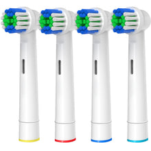 Carica l'immagine nel visualizzatore di Gallery, GENKENT Testine di Ricambio per Testine Oral B Spazzolino Elettrico Compatibile con Braun Oral b, 4 Pezzi Testina Profes