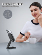 Carica l'immagine nel visualizzatore di Gallery, Lamicall Supporto Telefono Regolabile, Dock Telefono - [Design Pieghevole]