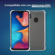 Carica l'immagine nel visualizzatore di Gallery, Cover Trasparente per Samsung Galaxy A20e, Custodia Resistente in TPU, Anti Urto con Angoli Rinforzati, Protezione Bordi