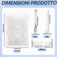 Carica l'immagine nel visualizzatore di Gallery, Capsule Vuote,Capsule Vegetali Vuote,Taglia 0 (200 pezzi) per Riempimento