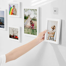 Carica l'immagine nel visualizzatore di Gallery, 12 Pezzi Ganci Autoadesivi Per Quadri, Chiodi Adesivi Per Quadri Muro, Trasparenti Ganci Per Quadri Muro, Appendi Quadri