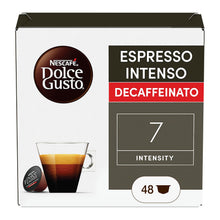Carica l'immagine nel visualizzatore di Gallery, NESCAFÉ DOLCE GUSTO Espresso Intenso Decaffeinato Caffè 48 Capsule