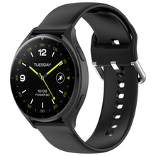 Carica l'immagine nel visualizzatore di Gallery, GIOPUEY Cinturini Compatibile con Xiaomi Watch 2, Morbido Silicone Cinturino [Resistente all'Usura] [Traspirante] - Blac