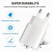 Carica l'immagine nel visualizzatore di Gallery, 25W Caricatore USB C per Samsung Galaxy A57 A56 A55 A54 A53 A36 A17 5g S26 S25 S24 S23 S22 S21 S20 FE Ultra Plus Z Fold 