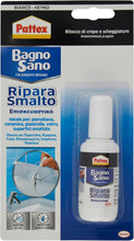 Carica l'immagine nel visualizzatore di Gallery, Pattex Bagno Sano Ripara Smalto, Smalto a base acqua per piastrelle, 50 ml