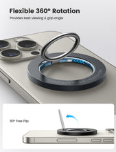 Carica l'immagine nel visualizzatore di Gallery, Lamicall Supporto ad Anello, Supporto Metallo Magnetismo [Super Magnetismo]