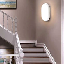Carica l'immagine nel visualizzatore di Gallery, LED Lampada da soffitto, 20W 2200LM Luce della cantina a LED, plafoniera ovale, Plafoniera da Parete Impermeabile IP55, 