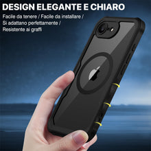 Carica l'immagine nel visualizzatore di Gallery, CENHUFO Privacy Cover iPhone 16E / iPhone 17E [Compatibile con Magsafe] Protezione Schermo Anti Spia Vetro Temperato Int