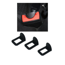 Carica l'immagine nel visualizzatore di Gallery, Blocca Clip anti-bip Avviso Suono Cinture di Sicurezza Cintura Auto UltraSlim Silenzia Bip Cintura Sicurezza Auto – Comp