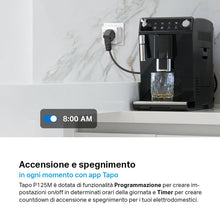 Carica l'immagine nel visualizzatore di Gallery, Tapo P125M Presa Smart Matter Italiana WiFi Energia Alexa Google