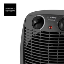 Carica l'immagine nel visualizzatore di Gallery, Taurus New Gobi Termoventilatore 2000W, 2 Potenze, Termostato, Nero