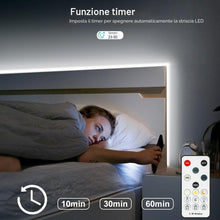 Carica l'immagine nel visualizzatore di Gallery, Striscia LED da 20 m, bianco freddo, 6500 K, dimmerabile, 24 V, autoadesiva, flessibile, fai da te, 960 LED, super lumin