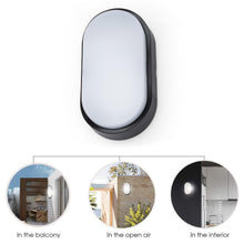 Carica l'immagine nel visualizzatore di Gallery, Velamp TARTARUGA XL2 Plafoniera LED impermeabile (IP54) – 1000 lumen luce bianca naturale 4000K. Ideale per montaggio al