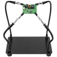 Carica l'immagine nel visualizzatore di Gallery, Terza mano saldatura, accessori modellismo, strumento di supporto per PCB per saldatura tonhui, quattro bracci, helping 