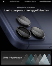 Carica l'immagine nel visualizzatore di Gallery, Spigen Protezione Fotocamera compatibile con iPhone 15/16/17 Pro, iPhone 15/16/17 Pro Max, 2 Pezzi, Titanio nero, Anello