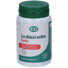 Carica l'immagine nel visualizzatore di Gallery, ESI - Le Dieci Erbe +Forte, Integratore Alimentare Vegetale con Tarassaco, Lassativo Naturale Contro Stitichezza e Flatu