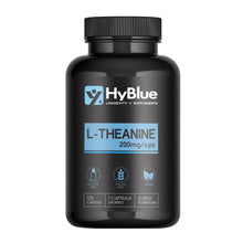 Carica l'immagine nel visualizzatore di Gallery, HyBlue L Teanina 200 mg, 120 cps, 100% Vegano, Fino 4 Mesi