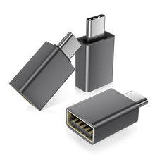 Carica l'immagine nel visualizzatore di Gallery, BASESAILOR Adattatore USB C a USB 3Pezzi,USBC Maschio a USB 3.2 Femmina OTG