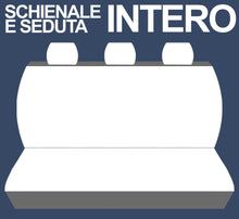 Carica l'immagine nel visualizzatore di Gallery, Auto Accessori Lupex - Copri sedili Auto Universali LS09 | Colore Grigio | Set Anteriori e Posteriori | Poliestere | No 