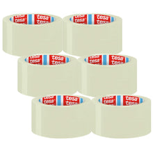 Carica l'immagine nel visualizzatore di Gallery, tesapack Nastro Adesivo UNIVERSAL - 66m x 50mm, Trasparente - 6 Rotoli