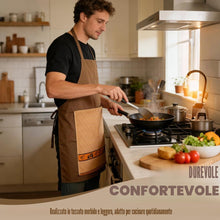 Carica l'immagine nel visualizzatore di Gallery, 1 Pezzi Cucina uomo, Grembiule personalizzato, Grembiule cucina, Regali divertenti, grembiule cucina personalizzato, B