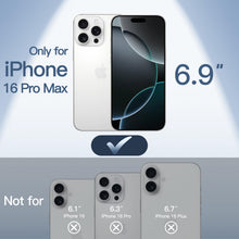 Carica l'immagine nel visualizzatore di Gallery, JETech Cover Magnetica Slim per iPhone 16 Pro Max, Traslucida
