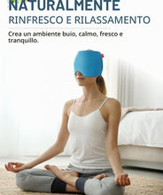 Carica l'immagine nel visualizzatore di Gallery, Comfytemp Maschera Emicrania Tasca di Ghiaccio in Gel, Terapia Caldo/Freddo