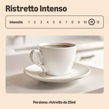Carica l'immagine nel visualizzatore di Gallery, by Amazon Ristretto Intenso Capsule di Caffè Compatibili Nespresso, 100 Capsule (5 Confezioni x 20) - Certificato Rainfo