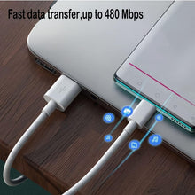 Carica l'immagine nel visualizzatore di Gallery, P37 Cavo Turbo Charge per Xiaomi 120W. Cavo USB-C 6A Quick &amp; Hyper Charge, Android Auto. Cavo USB-C 67W Mi Turbo 90W, 67