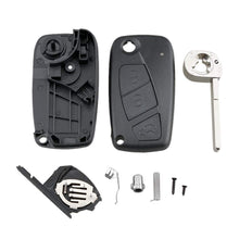 Carica l'immagine nel visualizzatore di Gallery, Custodia Chiave Auto per FIAT Punto Ducato Stilo Panda 3Pulsanti SIP22 Lama